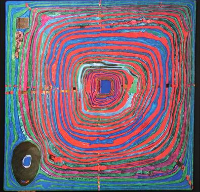 تعدادی از آثار Friedensreich Hundertwasser