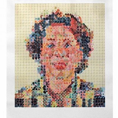 مجموعه ای از آثار فتورئالیسم ، چاک کلوز (Chuck Close)