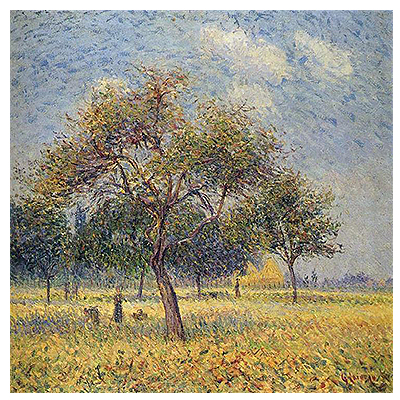 نقاشی های پست امپرسیونیسم گوستاو لویزو (Gustave Loiseau)