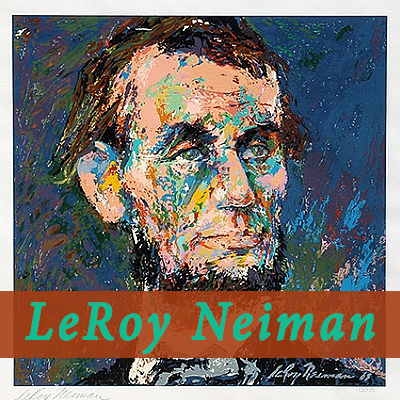 نقاشی های نئو اکسپرسیونیسم و پاپ آرت لیروی نیمن (LeRoy Neiman)