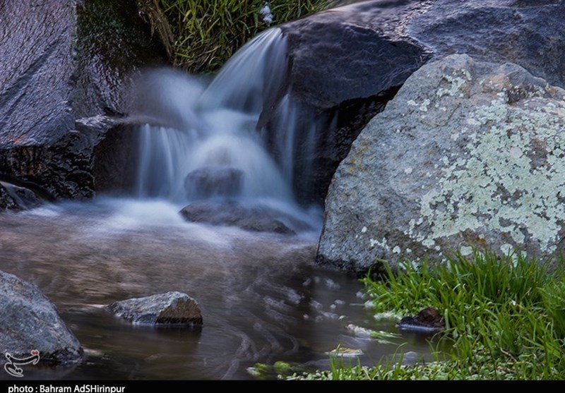 Sardabeh Waterfall in Iran's Ardebil