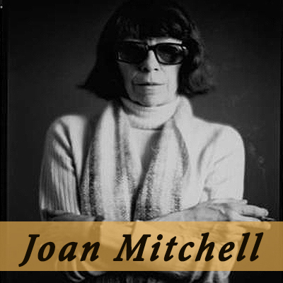 مجموعه ای از نقاشی های آبستره جوآن میچل «Joan Mitchell»