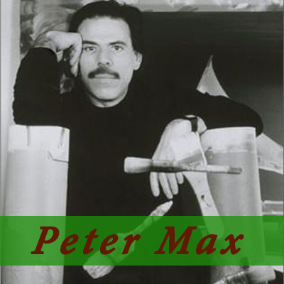 مجموعه ای از آثار گرافیکی و نقاشی های پیتر مکس فینکلستاین «Peter Max Finkelstein»