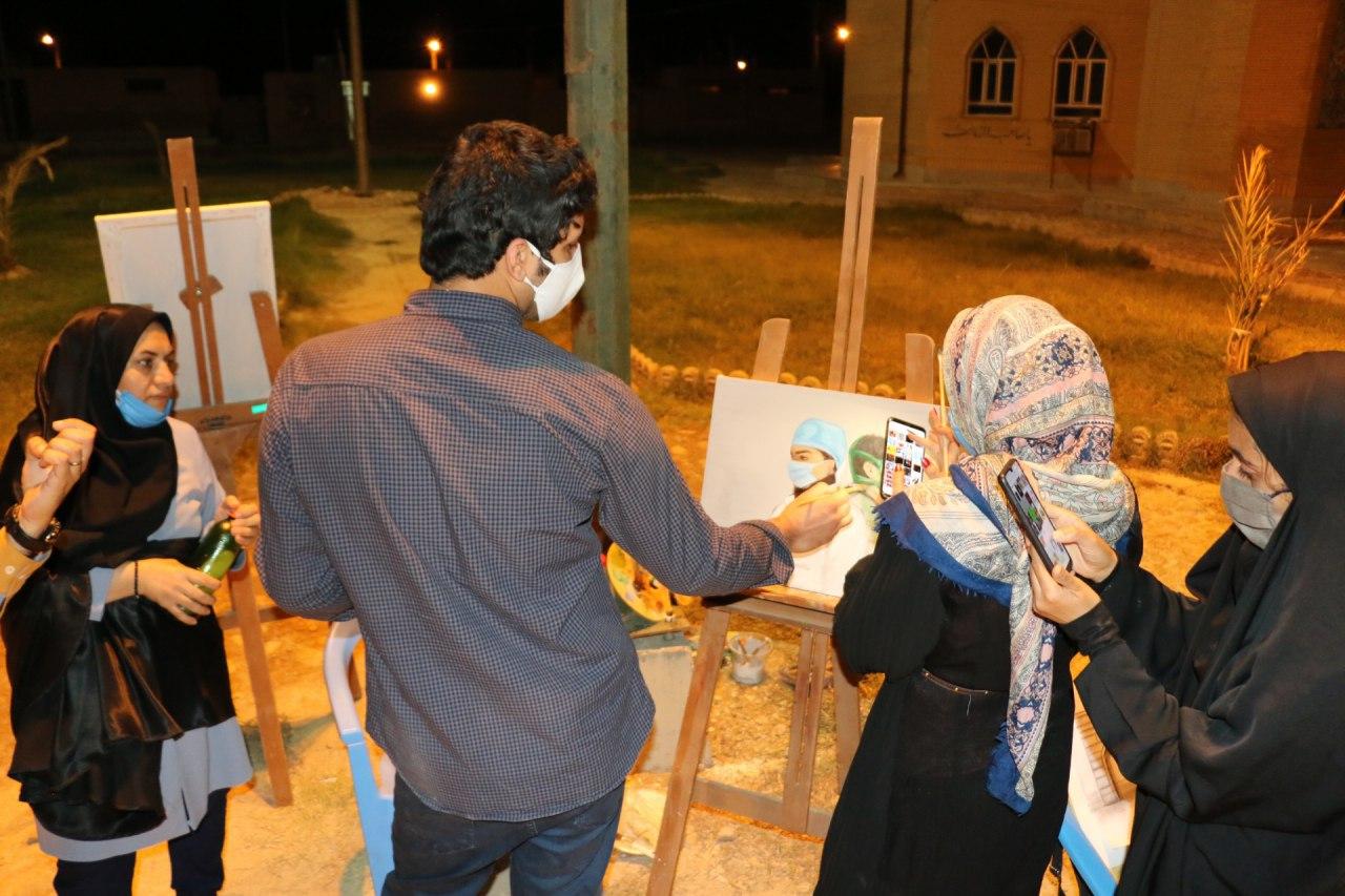 یک روز رنگی با هنرمندان مهرانی