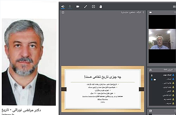 کارگاه تاریخ شفاهی حوزه هنری مازندران از نیمه راه گذشت